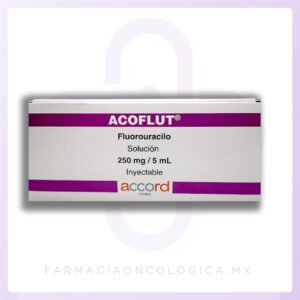 Acoflut Fluorouracilo 250mg/5mL solución inyectable. Accord. - Alta especialidad