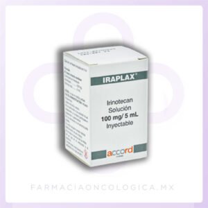 Iraplax Irinotecan 100mg/5ml solución inyectable. Accord